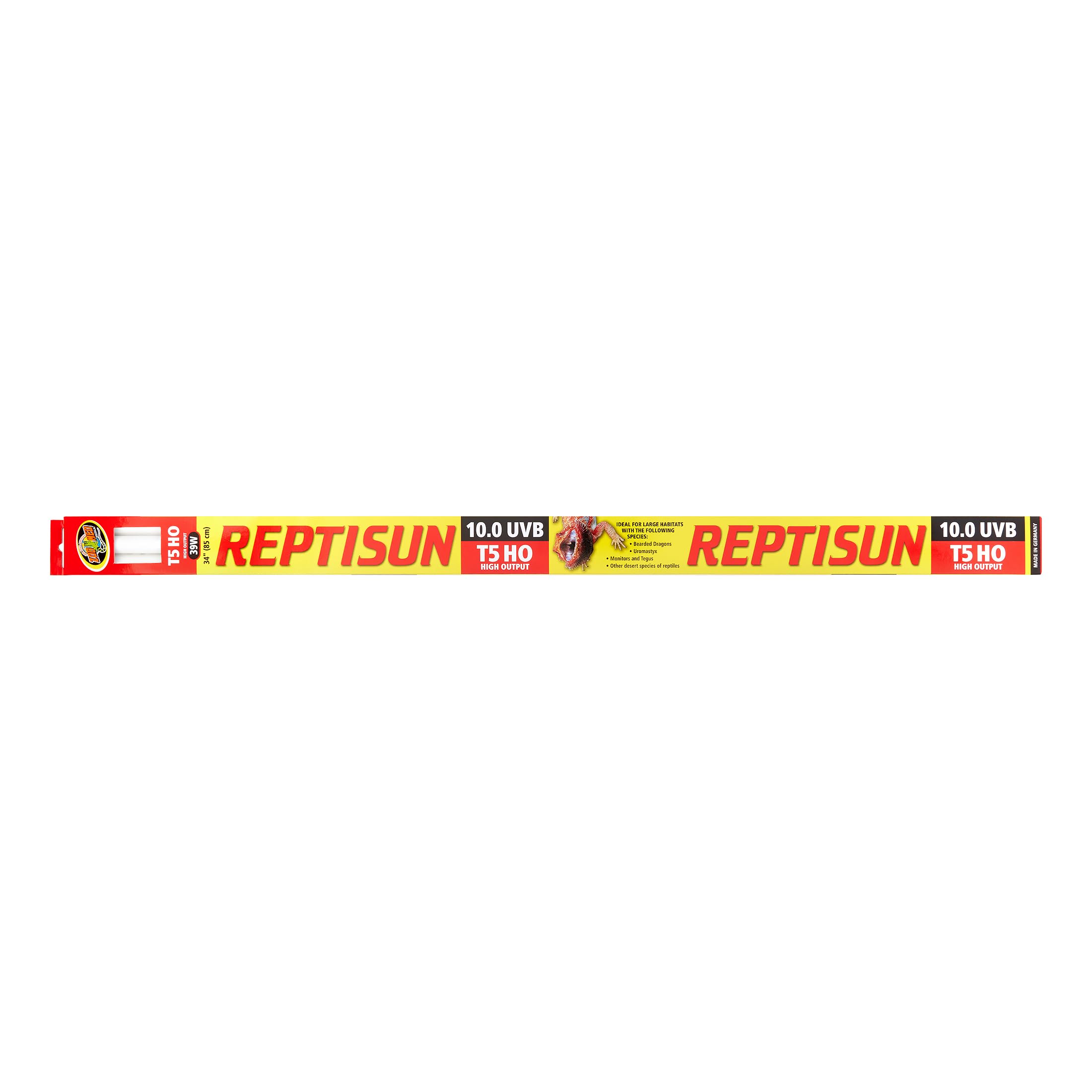 Amazon.com : Zoo Med ReptiSun 10.0 HO T5 UVB Lamp, 34